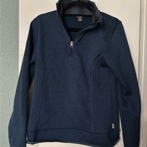 Eddie Bauer Navy Quarter Zip